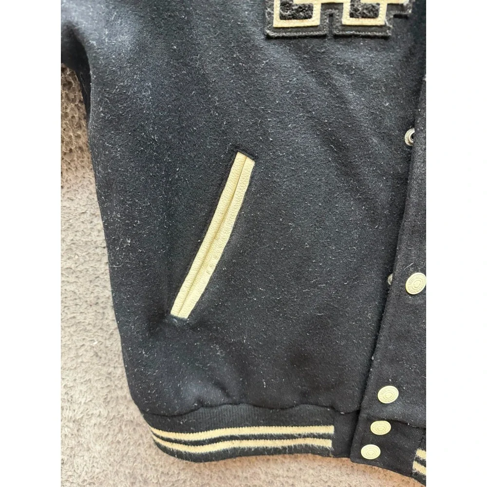 Vintage True Religion Richie Letterman Basketball Varsity Jacket Mens Size XXXL